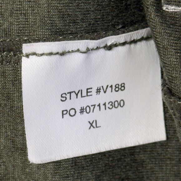 Vuori Polo Mens XL Olive Green Strato Tech Stretch Performance Golf Shirt V188 - Picture 5 of 12